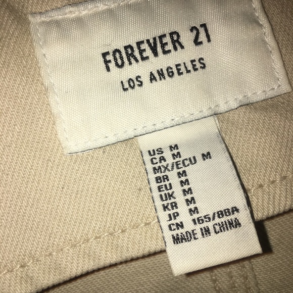 Forever 21 khaki overall. - Picture 3 of 5